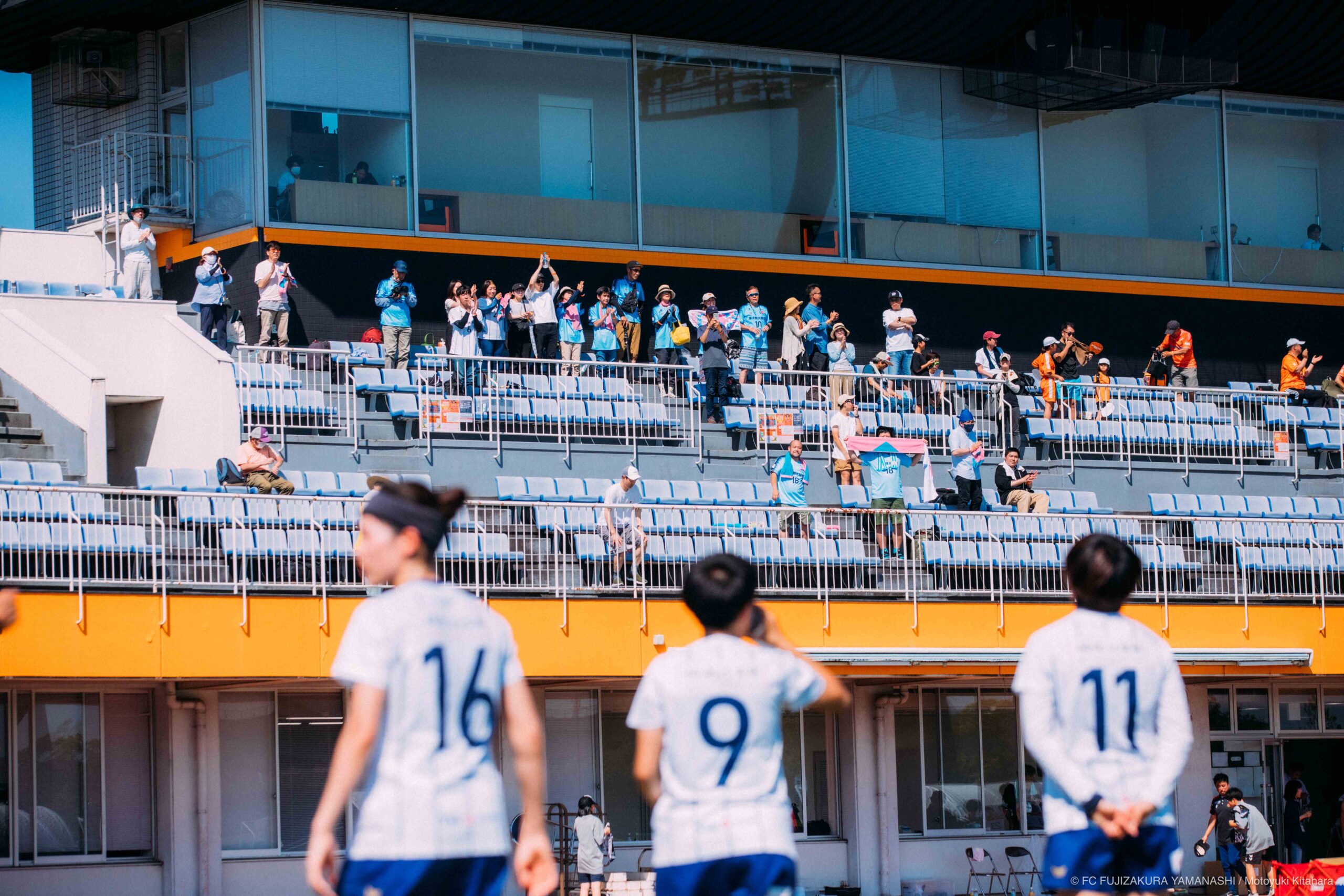 試合終了後の挨拶②