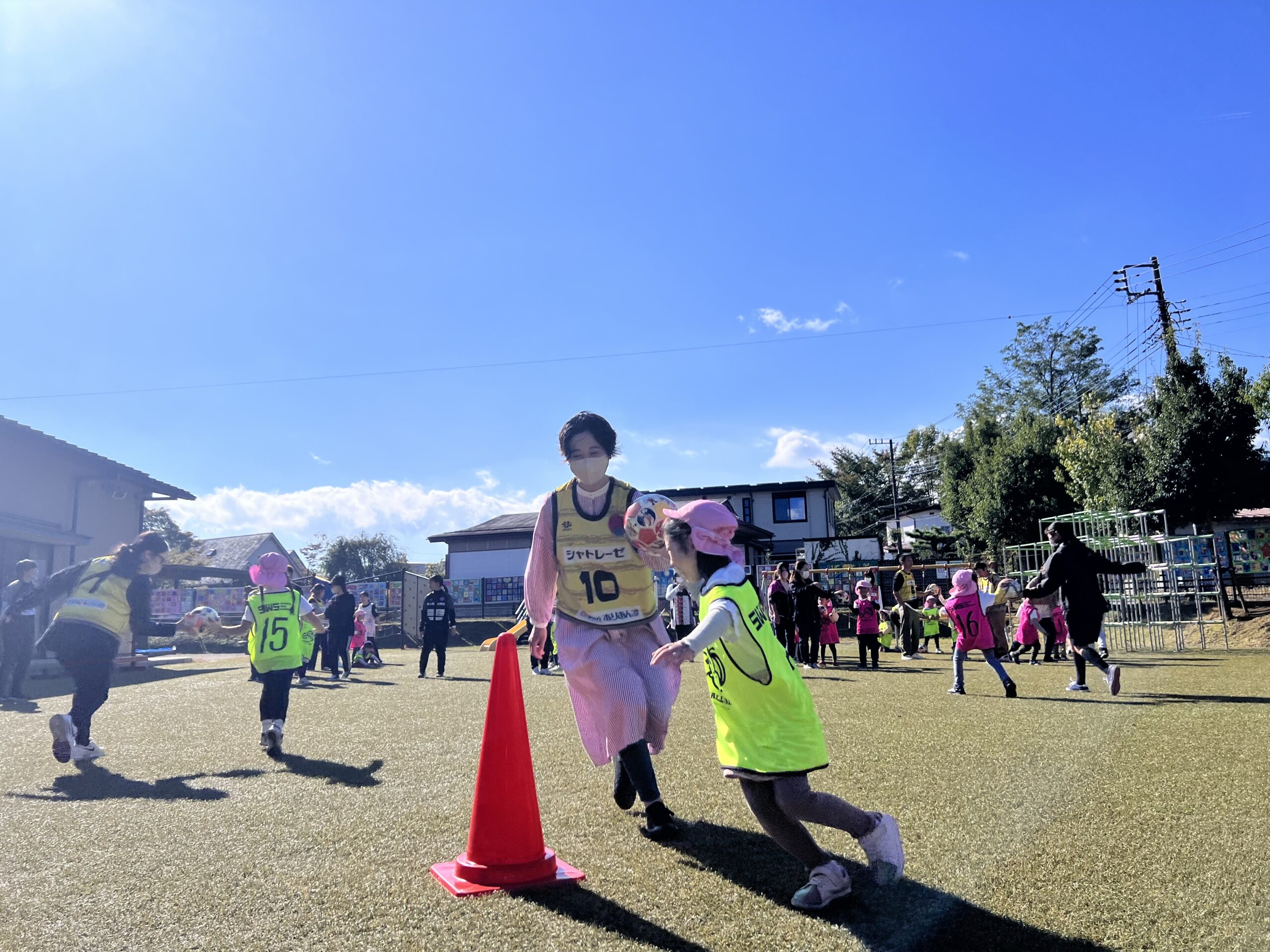 親子サッカー