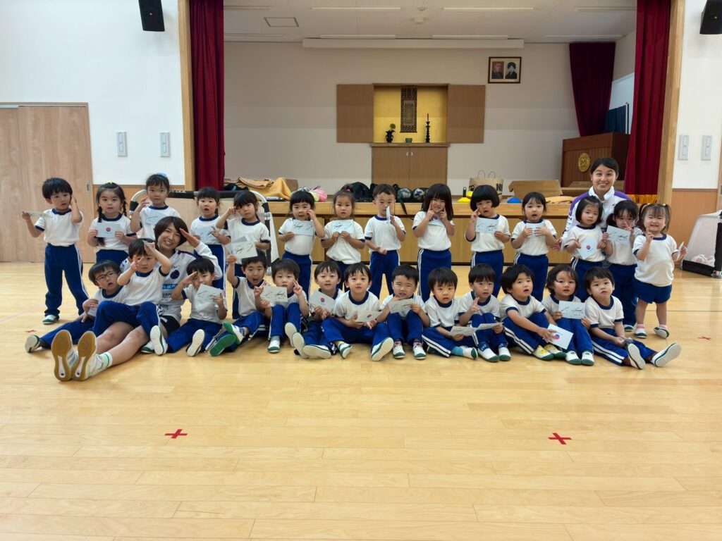 【FCふじざくら山梨と遊ぼう】新倉幼稚園へご訪問（2026年5月21日）