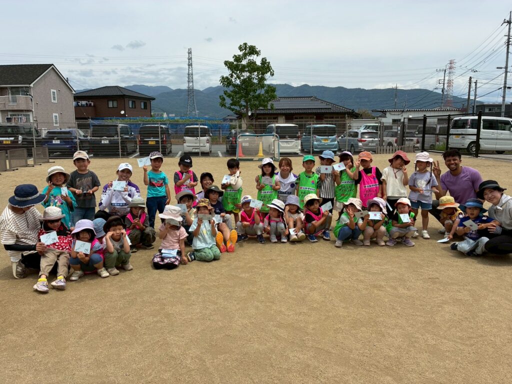 【FCふじざくら山梨と遊ぼう】山梨英和カートメルこども園へご訪問（2026年5月26日）