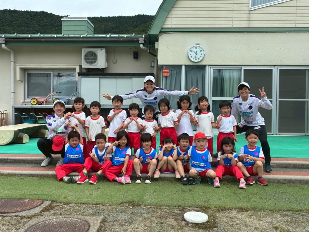 【FCふじざくら山梨と遊ぼう】鳴沢保育所様へご訪問（2026年6月23日）