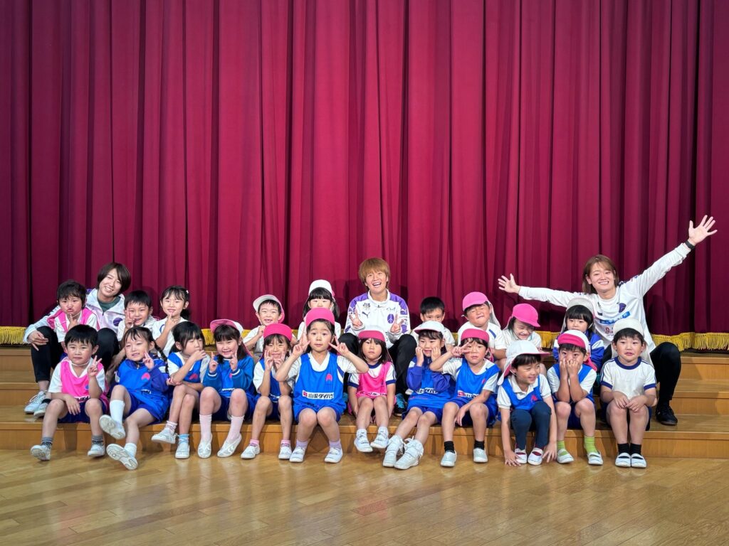 【FCふじざくら山梨と遊ぼう】進徳幼稚園へご訪問（2026年6月3日）